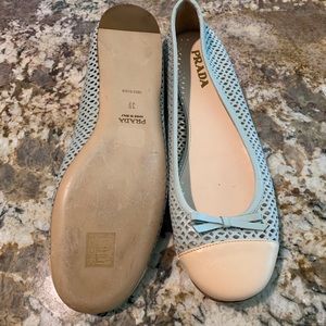 Prada like new ballet flats